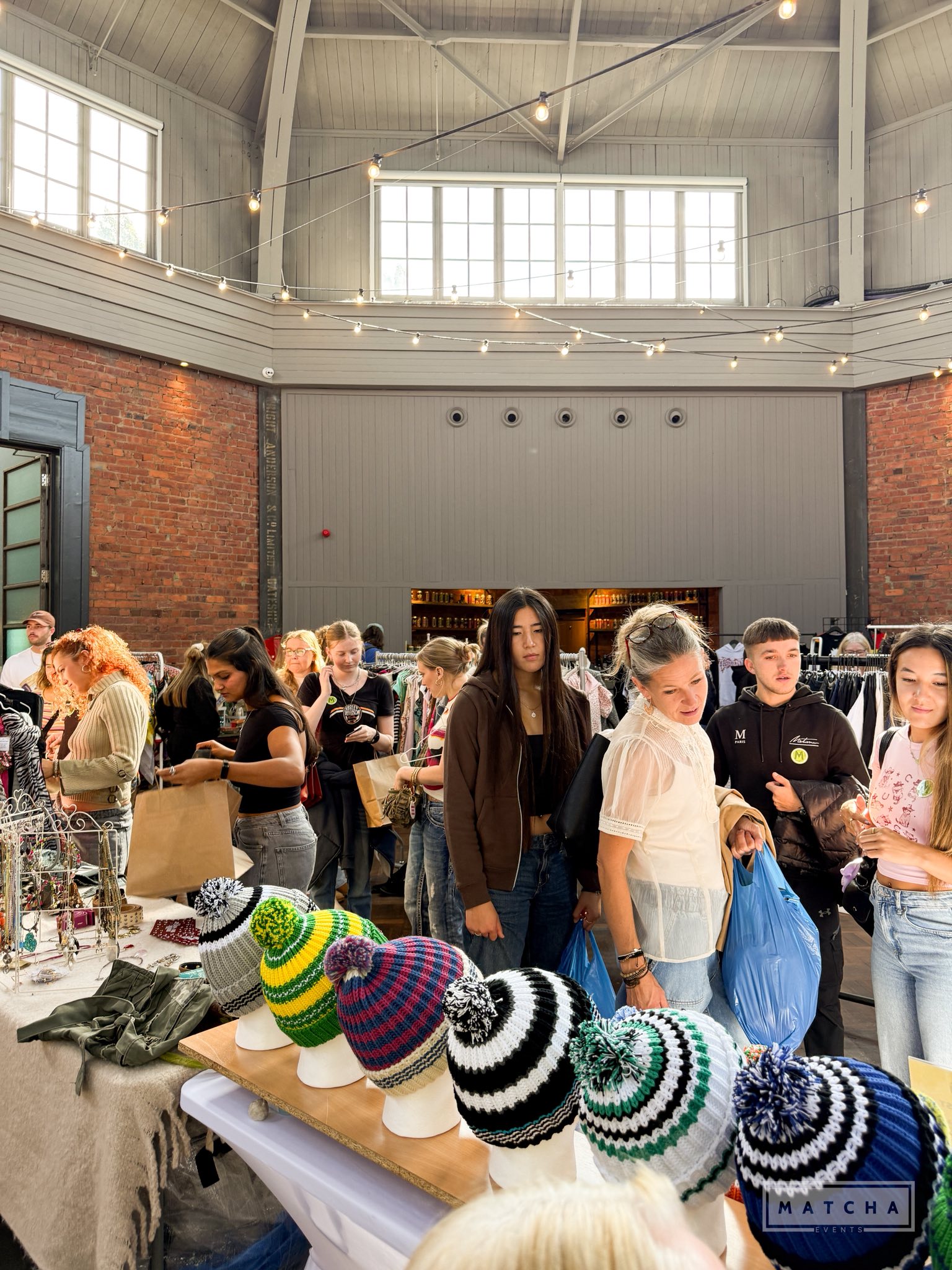 Community market supporting fundraising